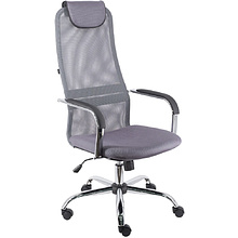 Кресло для руководителя EVERPROF "EP-708", ткань, сетка, металл, серый