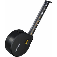 Рулетка Deli HS EHT8519, 5 м х 19 мм, Soft Touch, черный