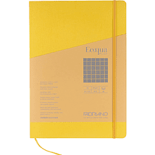 Блокнот "Fabriano. Ecoqua Plus", А4, 80 листов, клетка, желтый