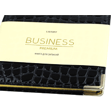 Книга записная "Iguana", А5, 80 листов, клетка, черный