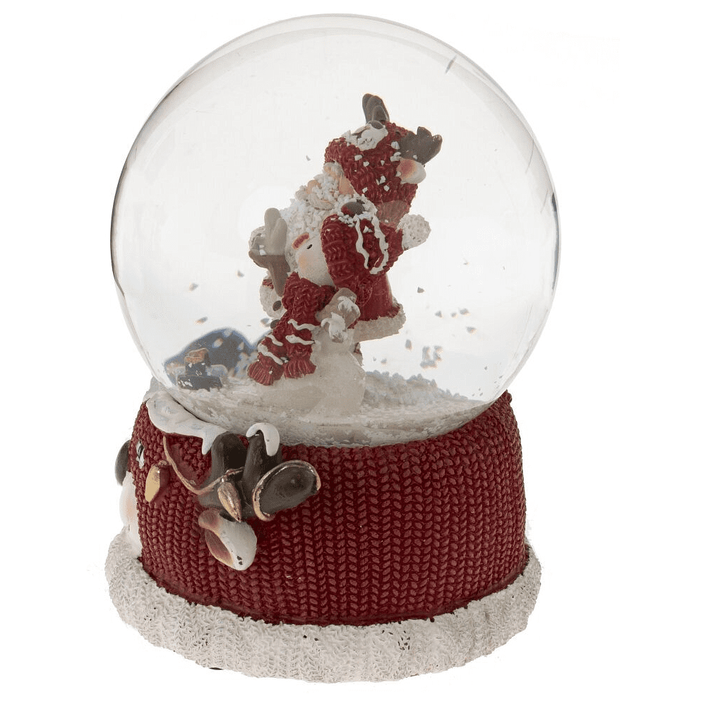 Фигурка музыкальная "Дед Мороз", 11х10х14 см, разноцветный - 3