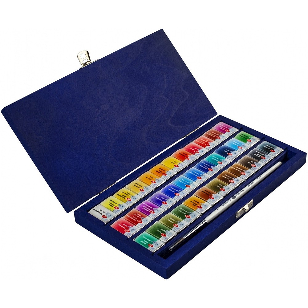Краски акварельные "Белые ночи", 36 цветов, подарочная упаковка