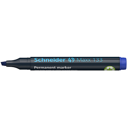 Маркер перманентный "Schneider Maxx 133", синий - 5