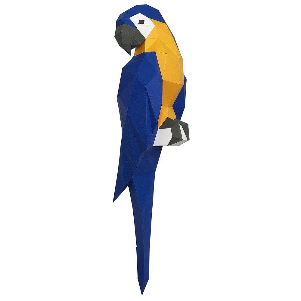 Набор для 3D моделирования "Попугай Ара", синий