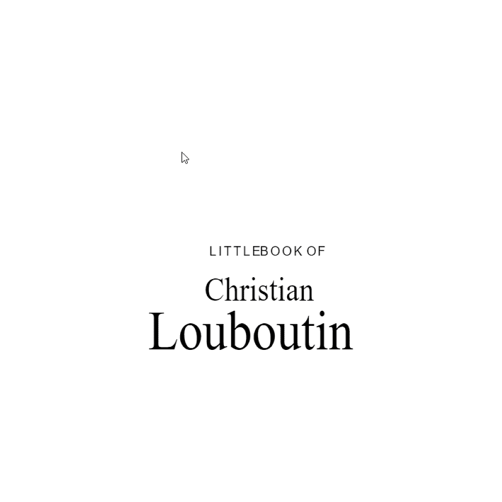 Книга на английском языке "Little Book of Christian Louboutin: The Story of the Iconic Shoe Designer", Darla-Jane G. - 2