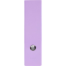 Папка-регистратор "Aquarel", А4, 80 мм, ламинированный картон, фиолетовый