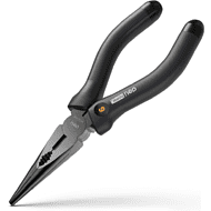 Длинногубцы Deli HS EHT2106, 160 мм, Soft Touch, черный