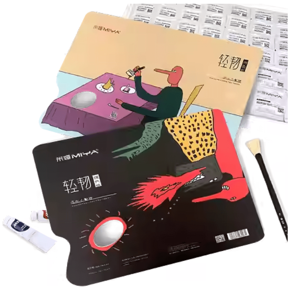 Палитра бумажная "Himi" отрывная, 30 листов - 3