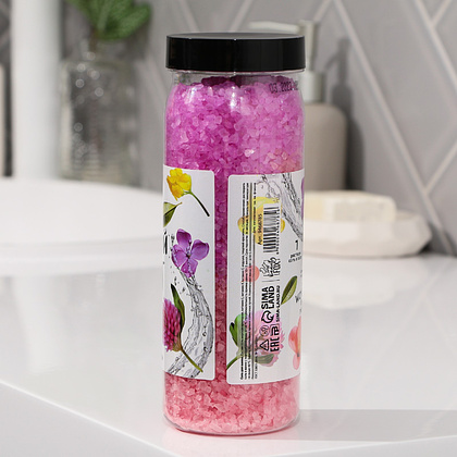 Соль для ванны «Цветочное настроение», 650 г - 4