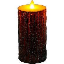 Свеча декоративная "Свеча-Дерево", 75x150 мм, с подсветкой, на батарейках