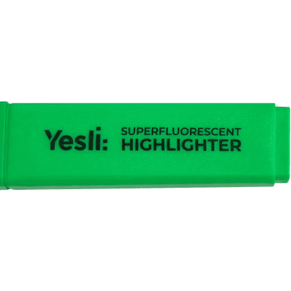 Маркер текстовый "Yesli:", зеленый - 3 Маркер текстовый "Yesli:", зеленый - 3