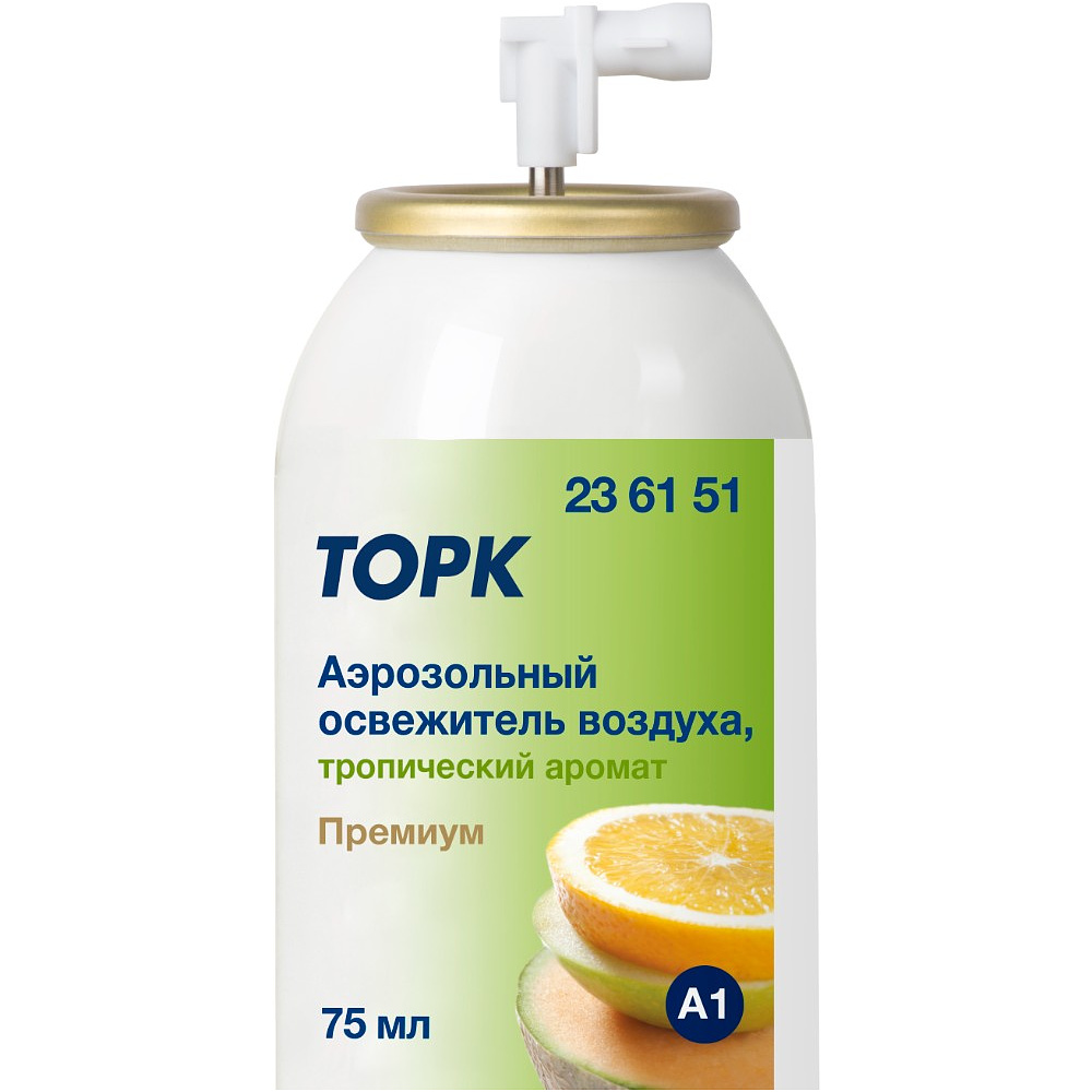 Освежитель воздуха Tork, 75 мл, тропические аромат, A1 - 2