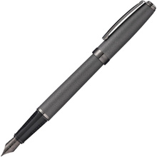 Ручка перьевая "Sheaffer Prelude", F, матовый графит, патрон черный+синий