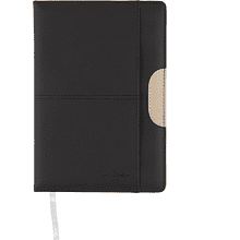 Книга записная "Pierre Cardin", А5, 192 листа, линованный, черный