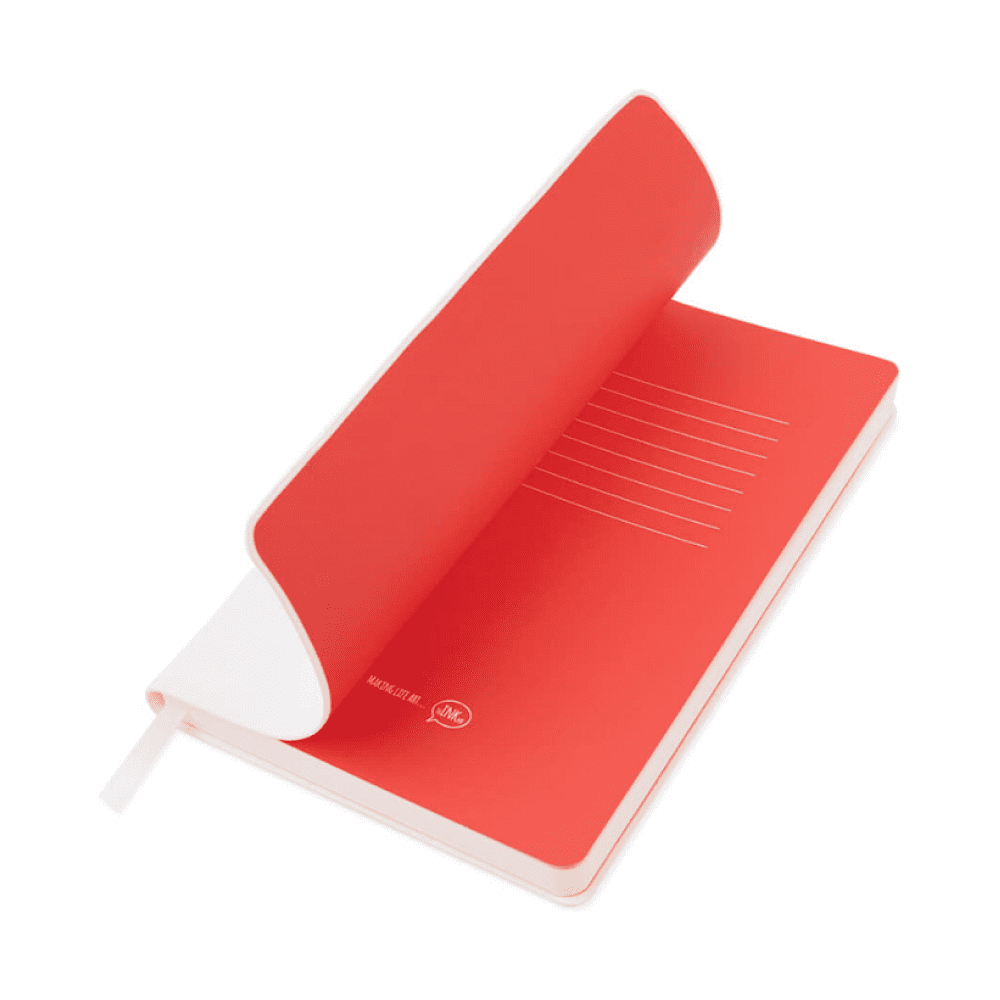 Блокнот «Color of Belarus. Pantone Ya u mamy burachok», А5, 128 листов, в точку, белый, красный - 3