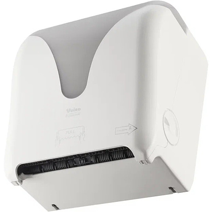 Диспенсер для полотенец рулонных "VEIRO Professional POD", пластик, белый - 6