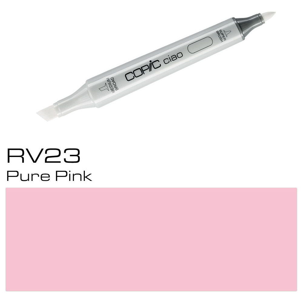 Маркер перманентный "Copic ciao", RV-23 чистый розовый