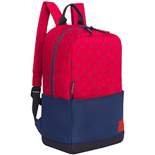Рюкзак молодежный "OS", красный, синий