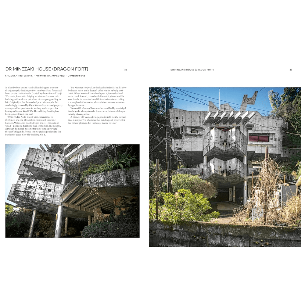 Книга на английском языке "Brutalist Japan", Paul Tulett - 3