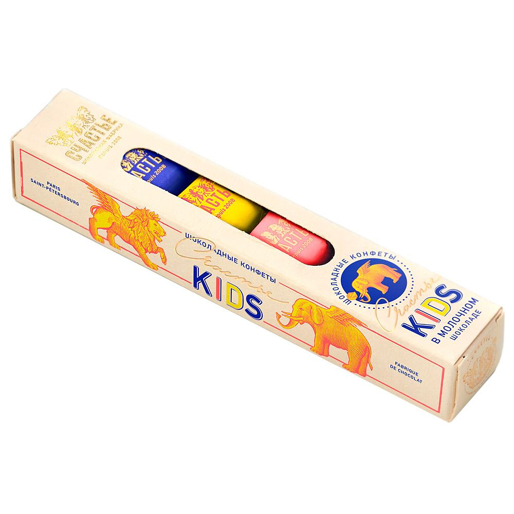 Конфеты в наборе "KIDS", 50 г, 6 шт, ассорти