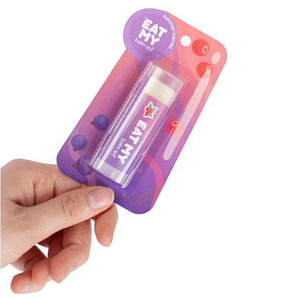 Бальзам для губ "Eat My" SPF 30, 4.8 г, аромат летние ягоды - 3