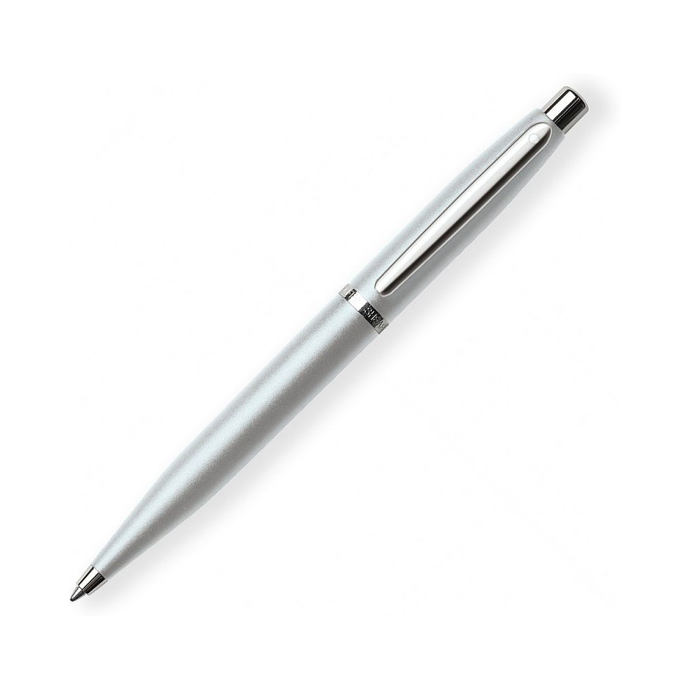 Ручка шариковая автоматическая "Sheaffer Vfm", 0.7 мм, серебристый, стерж. черный