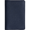 Обложка для паспорта "Синяя", кожзам - 3