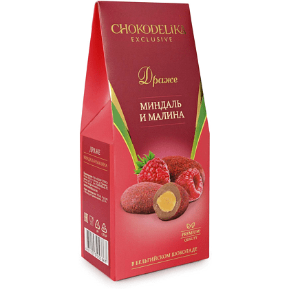 Драже "Миндаль и малина", 100 гр., в коробке - 2