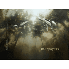 Обложка для паспорта «Воображаемая реальность», Эльмира Мухтарова, натуральная кожа, разноцветный