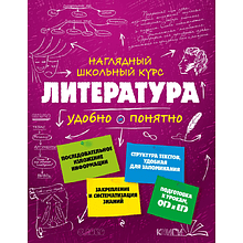 Книга "Наглядный школьный курс. Литература", Т. Маланка, В. Титов