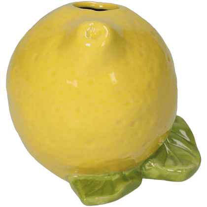 Ваза "Lemon", керамика, желтый