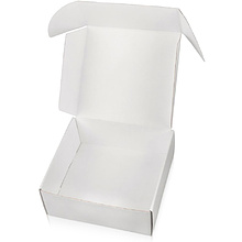Коробка подарочная "Zand L", 26,3x24,3x10,3 см, белый
