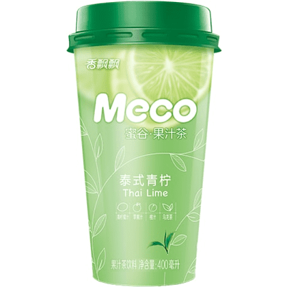 Напиток "MECO", вкус лимона и лайма, 0.4 л