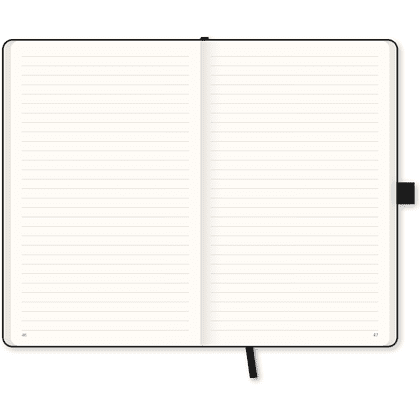 Блокнот "Shell turquoise", А5, 96 листов, голубой, срез розовый - 3