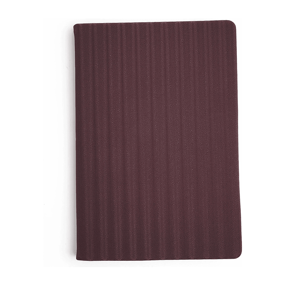 Книга записная "Stripes", А5, 128 листов, клетка, сливовый - 2