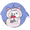 Кошелек "Котята в кигуруми", фиолетовый - 2