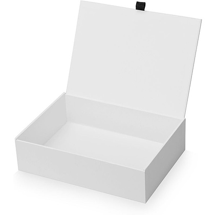Коробка подарочная "White M", белый - 2