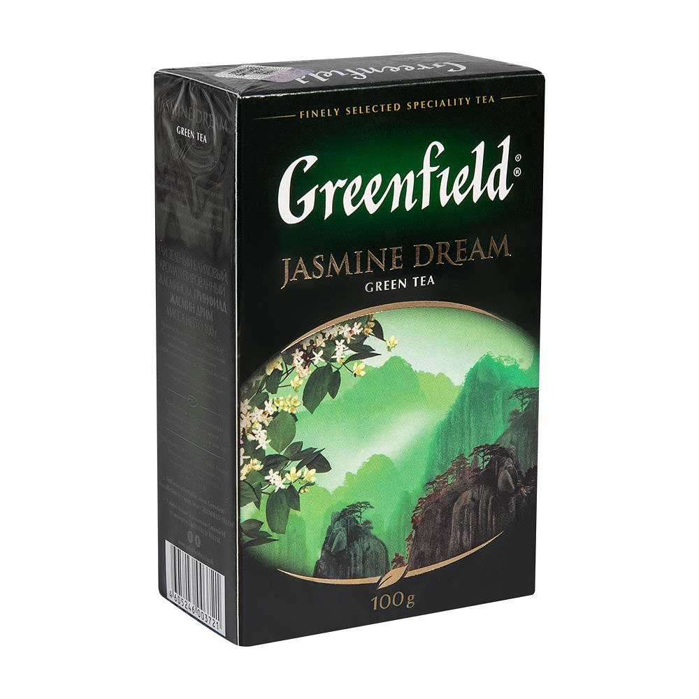 Чай "Greenfield" Jasmin Dream, 100 г, зеленый