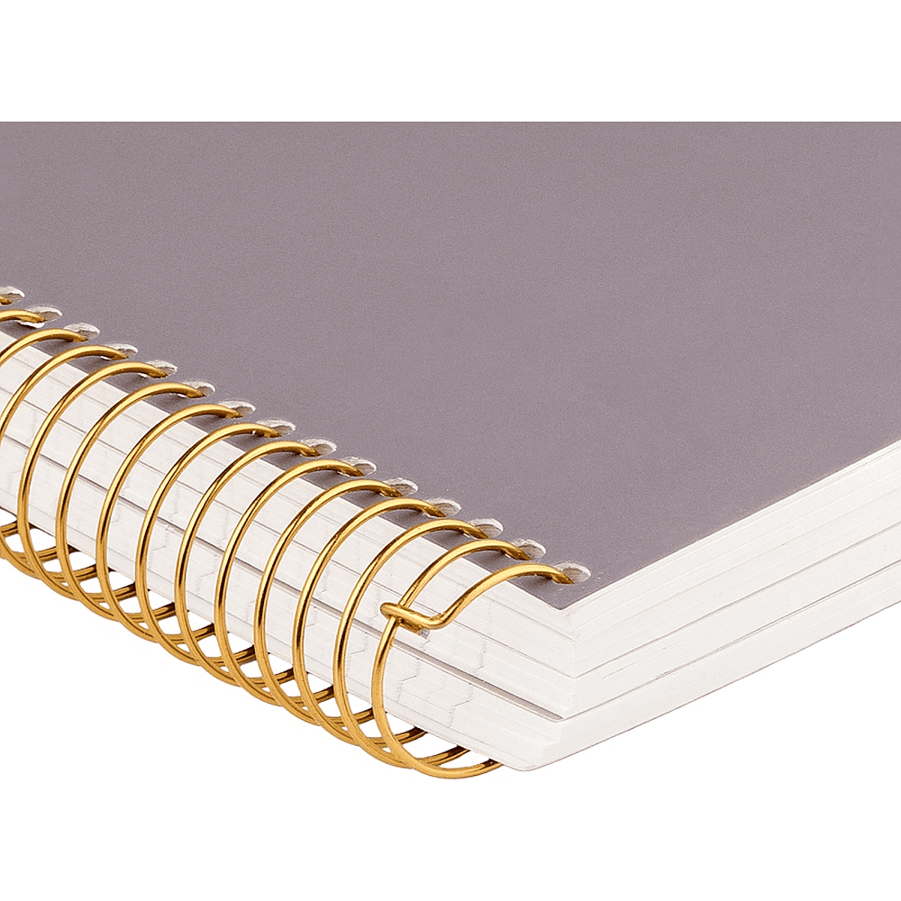 Книга записная "Carrarra", A5, 200 листов, клетка, линейка, точка, фиолетовый - 4