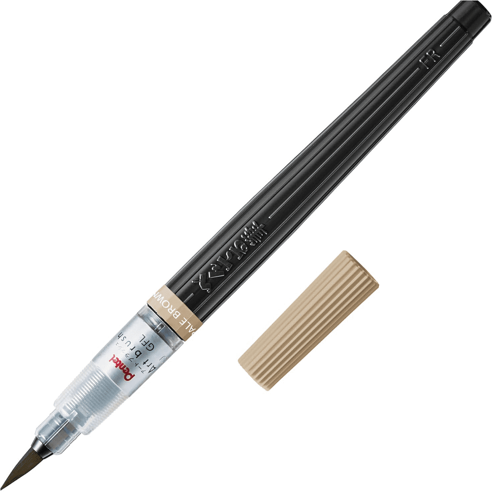 Кисть "Color Brush", светло-коричневый, блистер