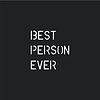 Кружка "Best person ever", фарфор, 360 мл, черный - 2