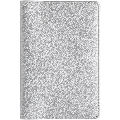 Обложка для паспорта "Серебро", кожзам - 3