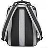 Рюкзак молодежный HIMAWARI, черный, серый - 3