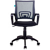 Кресло для персонала Бюрократ "CH-695N/BLACK", ткань, пластик, серый - 3