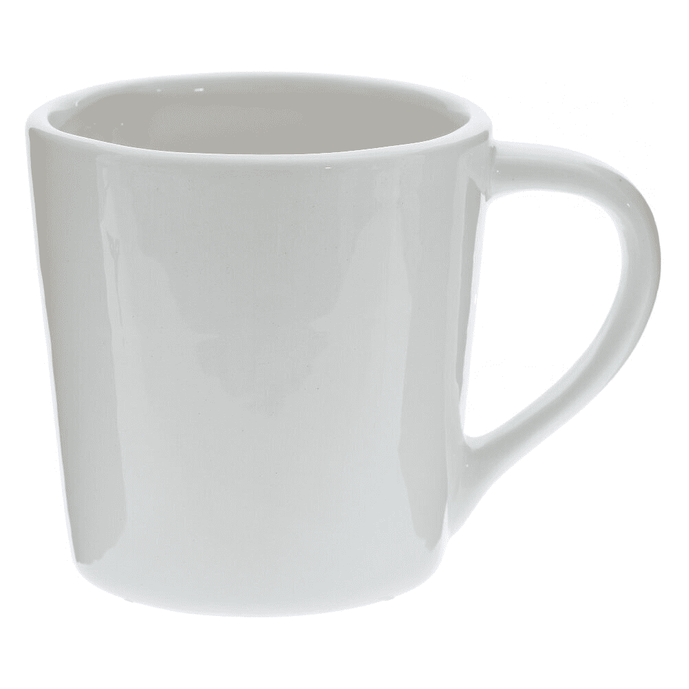 Кружка керамическая "Белый медведь", 400 мл, белый, голубой - 4