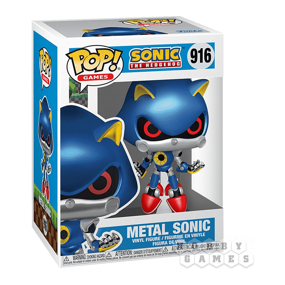 Фигурка Funko POP! Соник: Металлический соник