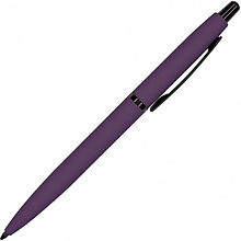 Ручка шариковая автоматическая "San Remo", 1.0 мм, фиолетовый, черный, стерж. синий