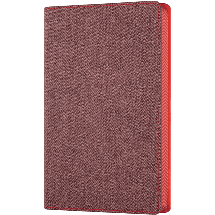 Блокнот Castelli Milano "Harris Red", A5, 120 листов, линейка, бордовый - 2