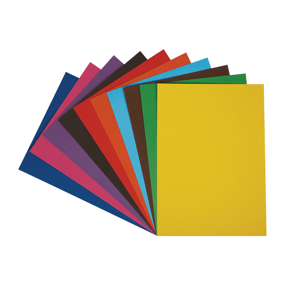 Картон цветной "Приключения Енота", А4, 10 листов - 2