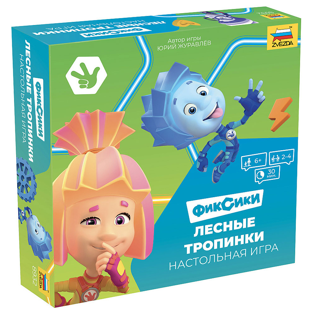 Игра настольная "Фиксики. Лесные тропинки"